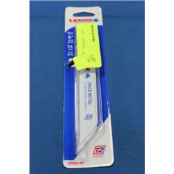 PK OF 5 LENOX 6" METAL BLADES