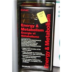 GNC MEGA MEN ENERGY AND METABOLISM CAPLETS