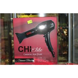 CHI ELITE CERAMIC HAIR DRYER