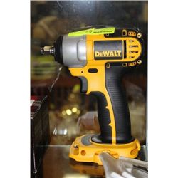 DEWALT 3/8" CORDLESS IMPACT WRENCH NO BATTERY NO