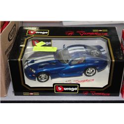 DODGE VIPER GTS COUPE DIE CAST CAR SCALE 1:18