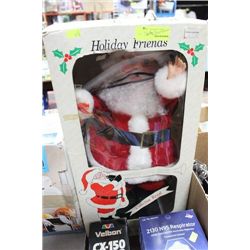 SANTA THE ANIMATED ORNAMENT