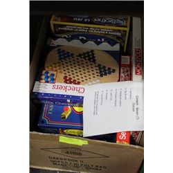 BOX OF 7 BOARD GAMES