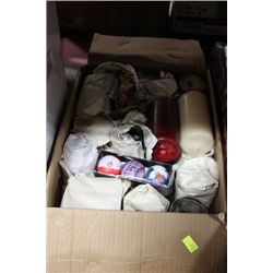 BOX OF CANDLES