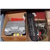 Image 1 : 2 BOXES OF RADIOS AND SHOP TOOLS