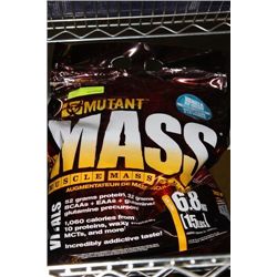15 LB BAG MUTANT MASS MUSCLE MASS GAINER