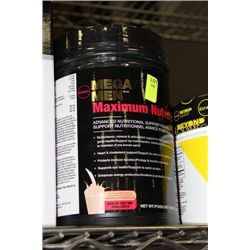 GNC MEGA MEN VANILLA NUTRITION DRINK