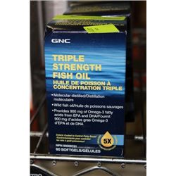 BOTTLE 60 SOFT GELS 3X STRENGTH FISH OIL