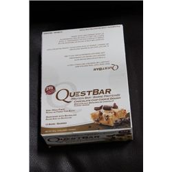 BOX OF COOKIE DOUGH PROTEIN BARS