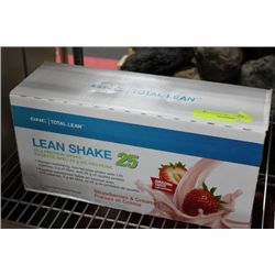 CASE OF 12 GNC LEAN SHAKES ON CHOICE: STRAWBERRIES