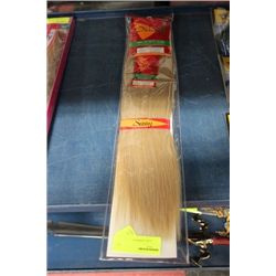 HUMAN HAIR EXTENSION ON CHOICE: 18"