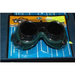 PAIR OF WELDING GOGGLES