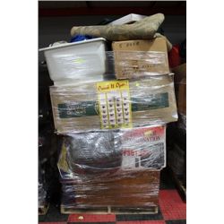 PALLET OF HOUSEHOLD MISC