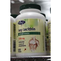 BOTTLE W 100 SOY LECITHIN SOFT GELS