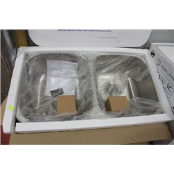 14.5" X 32.1/4" ST STEEL SINK