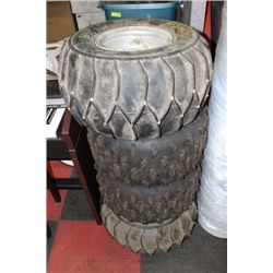 SET OF 4 QUAD TIRES