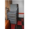 Image 1 : SET OF 16 STACKABLE CHAIRS