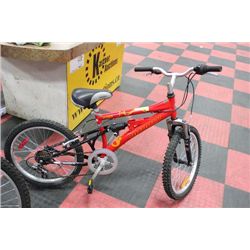 INFINITY 6 SPEED FRONT SUSPENSION KIDS BIKE