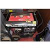 Image 1 : GENERATOR 6500 WATT GAS, LOW HOURS 221,