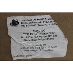 CASE OF TOP DOG 8MM DIE CUT APRONS
