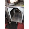 Image 1 : STAINLESS STEEL WHEELED CART
