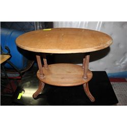 #5 WOOD END TABLE