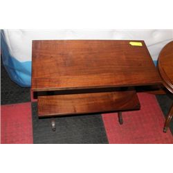 #16 WOOD END TABLE ON CHOICE