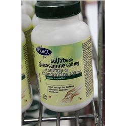 BOTTLE OF 120 GLUCOSAMINE SULPHATE CAPLETS
