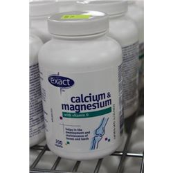 BOTTLE W 200 CALCIUM AND MAGNESIUM CAPLETS