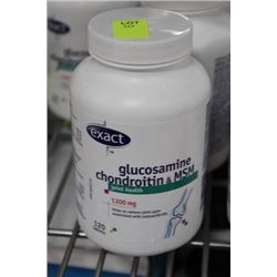 BOTTLE OF 120 GLUCOSAMINE CHONDROITIN AND MSM