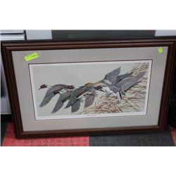 ELEGANCE IN FLIGHT DUCKS UNLIMITED LTD ED SIGNED