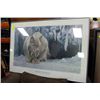 Image 1 : DOZING LYNX BY ROBERT BATEMAN FRAMED PRINT