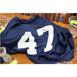 AUTOGRAPHED OILERS JERSEY