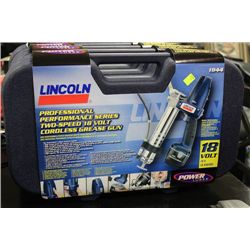 LINCLON 18 VOLT POWER LUBER