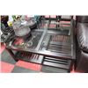 Image 1 : SHOWHOME WOOD AND GLASS COFFEE TABLE