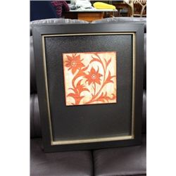 SHOWHOME FRAMED FLORAL PICTURE