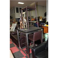 SHOWHOME BAR TABLE W 3 STOOLS