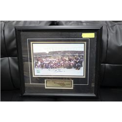 #2 GUY LAFLEUR AUTOGRAPHED OILERS PICTURE