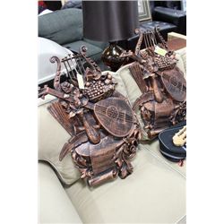 2 COPPERCRAFT PLAQUES