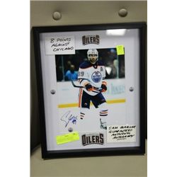 SAM GAGNER GUARANTEED AUTHENTIC AUTOGRAPHED