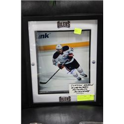 JORDAN EBERLE GUARANTEED AUTHENTIC AUTOGRAPHED