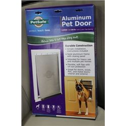 LARGE DOG ALUMINUM PET DOOR