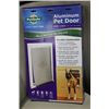 Image 1 : LARGE DOG ALUMINUM PET DOOR