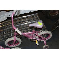 TECH TEAM GIRLS BIKE W TRAINING WHEELS