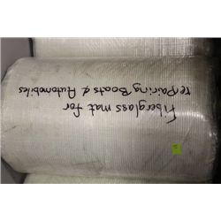 ROLLS OF FIBERGLASS FOR REPAIRING BOATS
