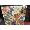 Image 1 : FLORAL CANVAS PICTURE
