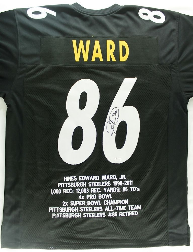 hines ward autographed jersey