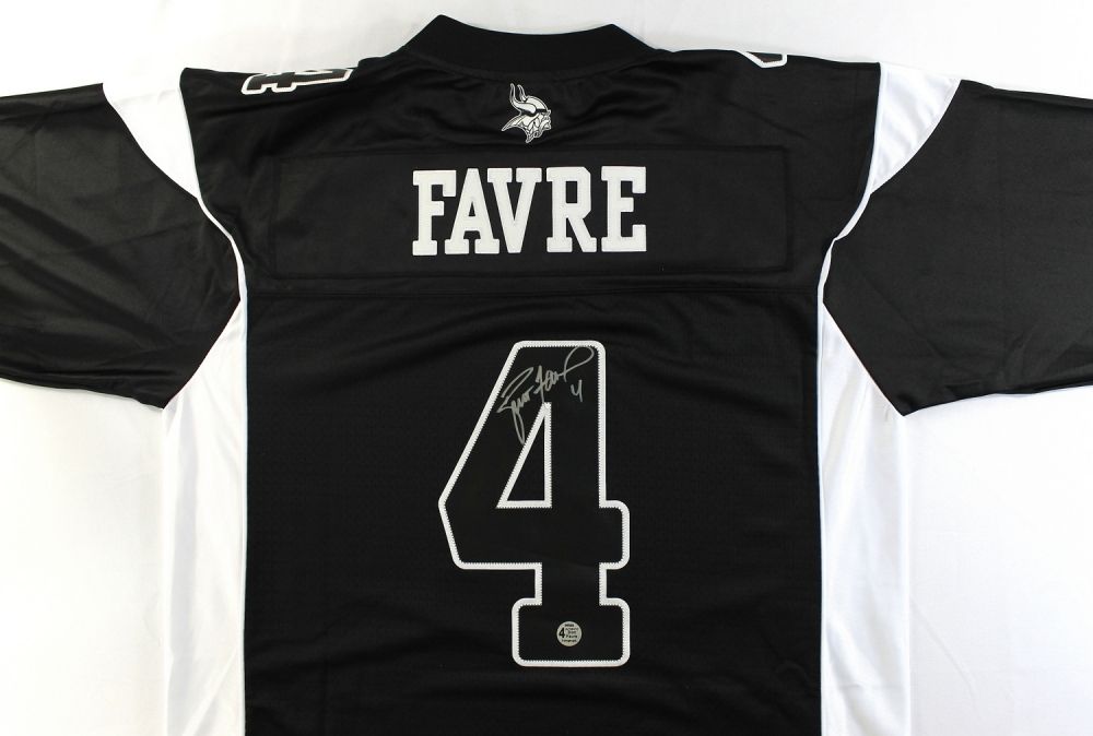 brett favre signed vikings jersey
