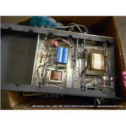 BOX: MISCELLANEOUS ELECTRONICS, MULTIMETER (print sequence:) 59079