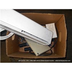 BOX: MISCELLANEOUS ELECTRONICS, PROGRAMMER, CABLE (print sequence:) 59041